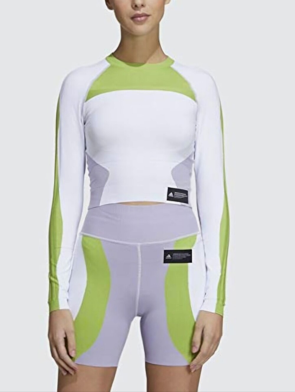 NWOT Adidas Women's Primeknit Fine Activewear Seamless Long Sleeve Top Size L